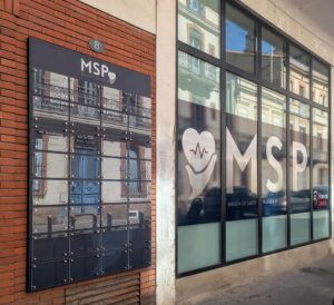 Façade de la MSP De La Concorde